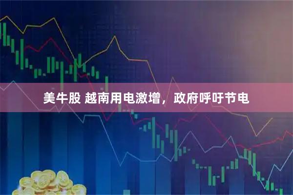 美牛股 越南用电激增，政府呼吁节电