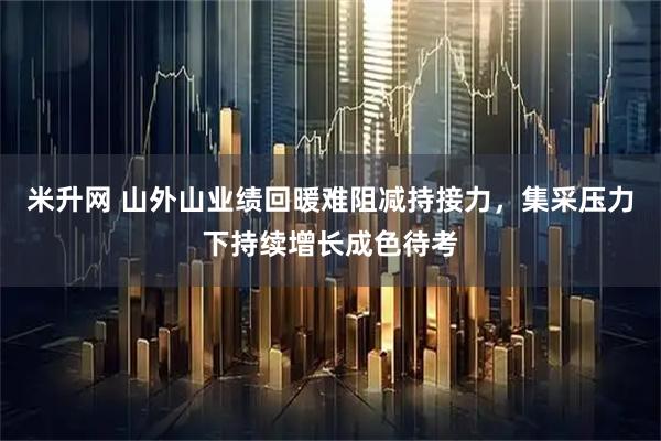 米升网 山外山业绩回暖难阻减持接力，集采压力下持续增长成色待考
